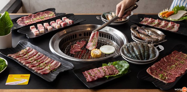 เมนูของร้าน Moo and More Yakiniku Buffet