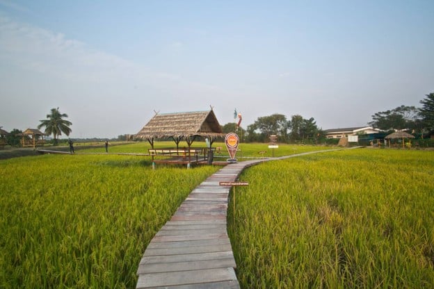 บรรยากาศ ทุ่งนามอญ
