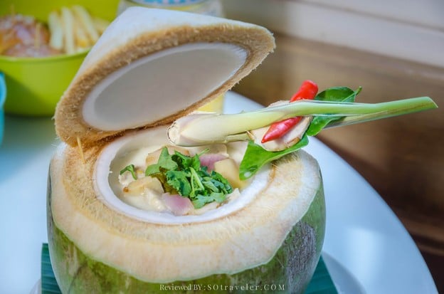 เมนูของร้าน ครัวริมน้ำบ้านไร่ บ้านไร่ จอมทองรีสอร์ท