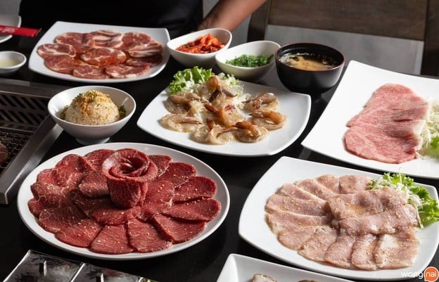 เมนูของร้าน Gyu Gyu Tei บางนา
