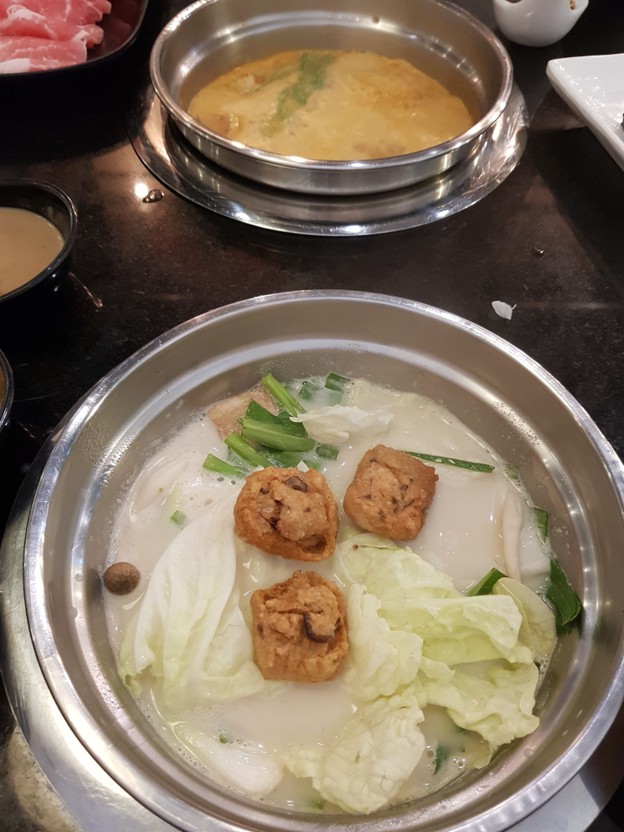เมนูของร้าน Meemee Shabu กัลปพฤกษ์