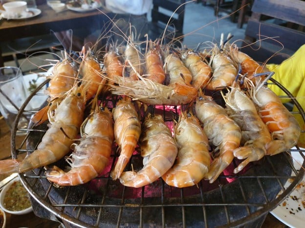 เมนูของร้าน กิ่งแก้ว ซีฟู้ด