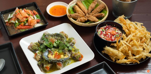 เมนูของร้าน ตำเว้ย