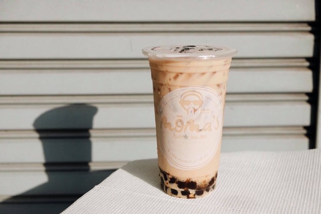 เมนูของร้าน Moma's Bubble Tea Bar ตลาดเหนือ