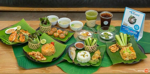 เมนูของร้าน Silp-Pa Cafe