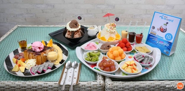 เมนูของร้าน Sweet House Bingsu พะเยา