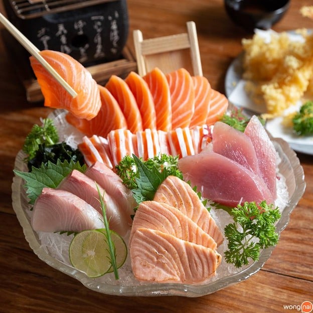 เมนูของร้าน Shinkai Premium Sushi Bar J Arena, Ratchapruk