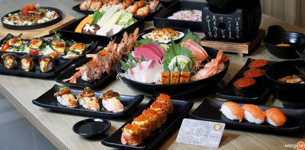 เมนูของร้าน Shoyu Sushi & Izakaya I'm park สามย่าน