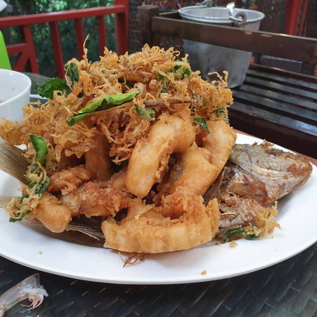 เมนูของร้าน ร้านอาหารบ้านสวน