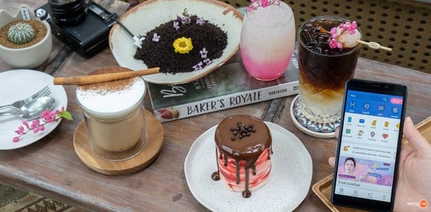 เมนูของร้าน BAKER X FLORIST พระราม 9