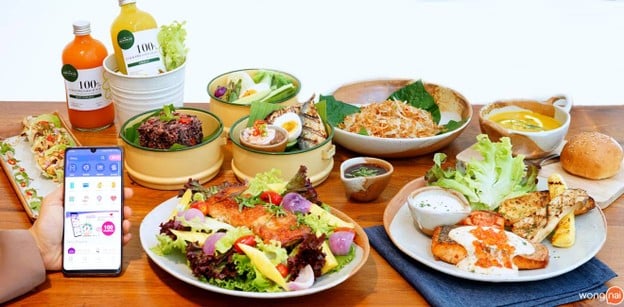 เมนูของร้าน Greenmade Cafe AIA Capital Center