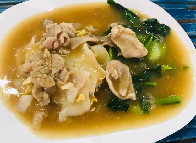 เมนูของร้าน ราดหน้าฮ่องกง ราดหน้าฮ่องกง