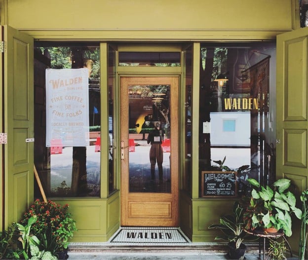 หน้าร้าน Walden Home Cafe คลองสาน