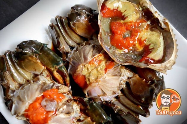 โอ้ปป้าปูดอง ปูไข่ดองซีอิ๊วเกาหลี 간장게장 ลาดพร้าว