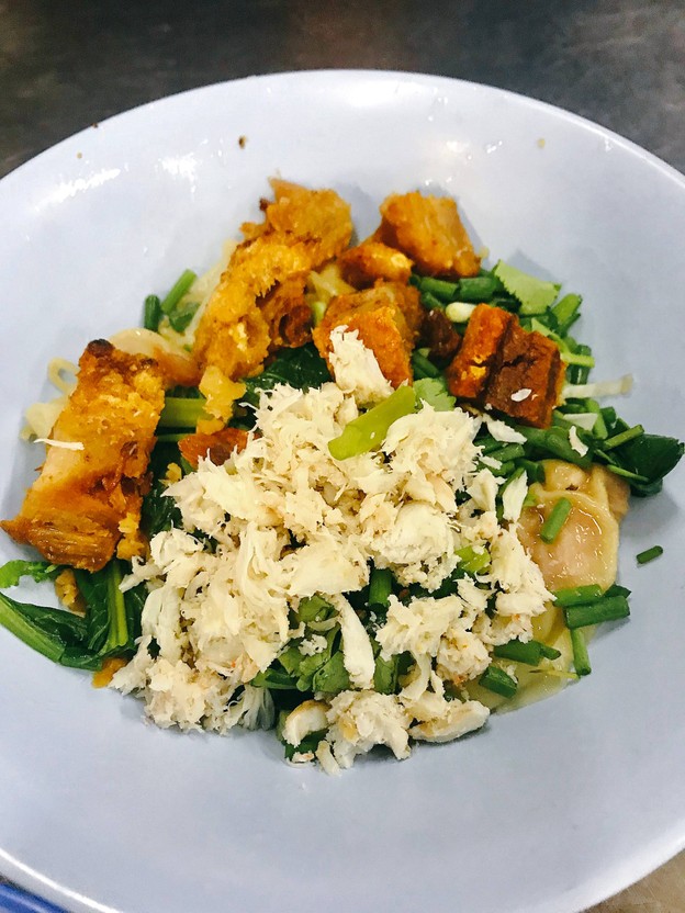 เมนูของร้าน ราชาบะหมี่เกี๊ยวปูรามอินทรากม.2 -