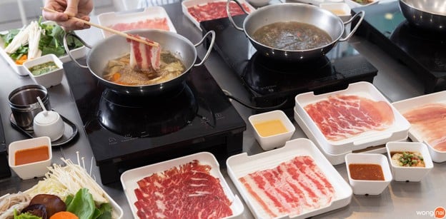 เมนูของร้าน SHABU LAB สยามสแควร์ ซอย 10