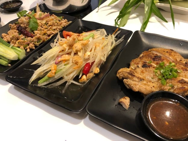เมนูของร้าน เหม็ง แซ็ป นัว ซีคอนสแควร์ ศรีนครินทร์