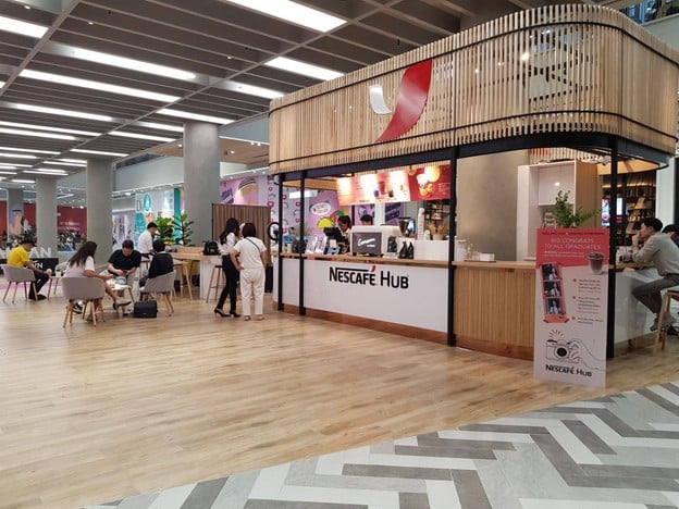Café Nescafe (คาเฟ่ เนสกาแฟ) สามย่านมิตรทาวน์