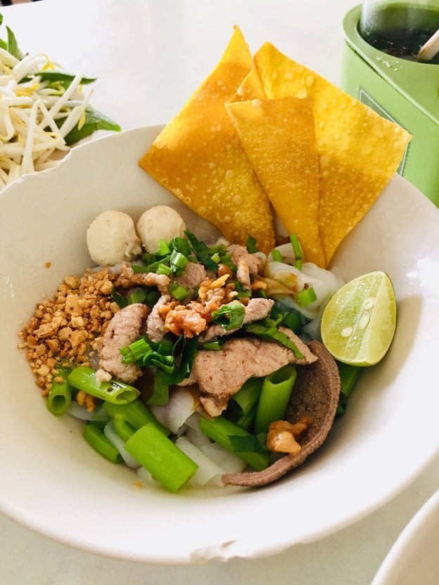 เมนูของร้าน ก๋วยเตี๋ยวเรืออยุธยา ลาดพร้าววังหิน 4