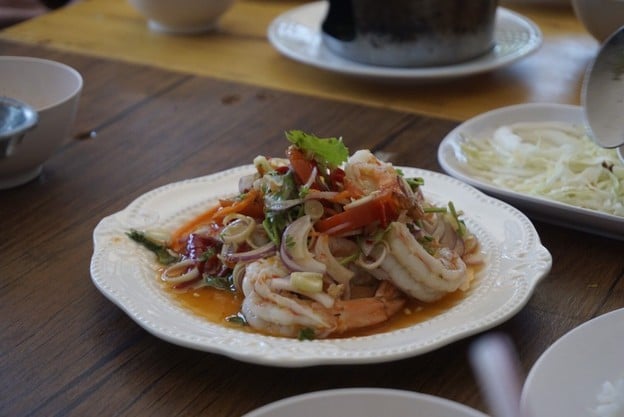 เมนูของร้าน ระเบียงรัก