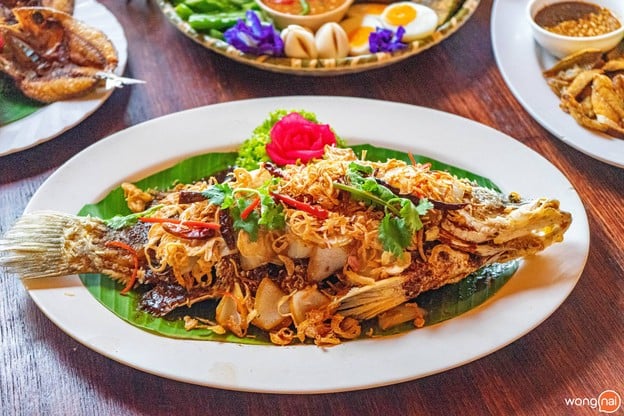 เมนูของร้าน ปลาทูเรสเตอรอง