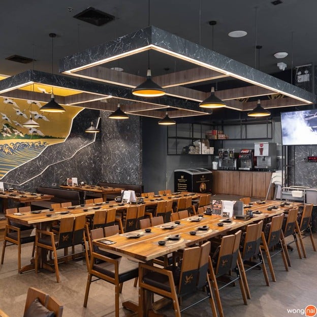 บรรยากาศ Kouen Sushi Bar สยามสแควร์วัน ชั้น 5