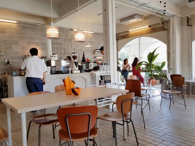 บรรยากาศ Cosmic cafe Cable Car
