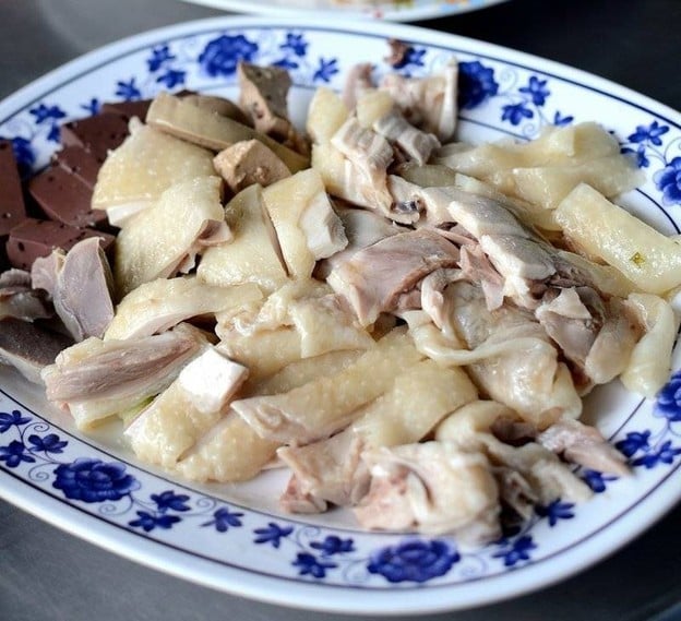 เมนูของร้าน ข้าวมันไก่นายโฮ