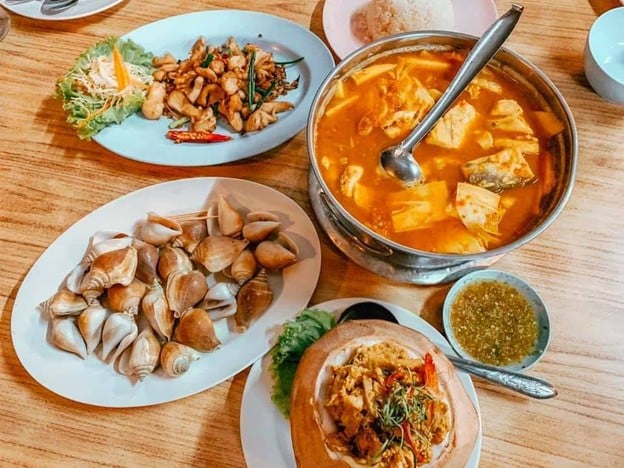 บรรยากาศ วังทราย ซีฟู้ด