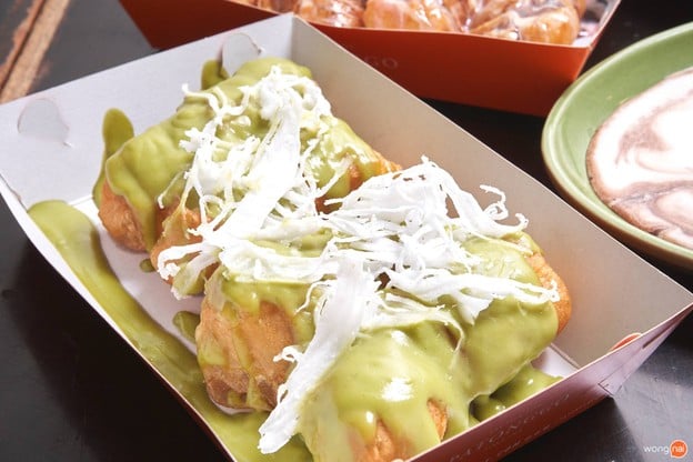 เมนูของร้าน ปาท่องโก๋เสวย คาเฟ่ บางลำพู