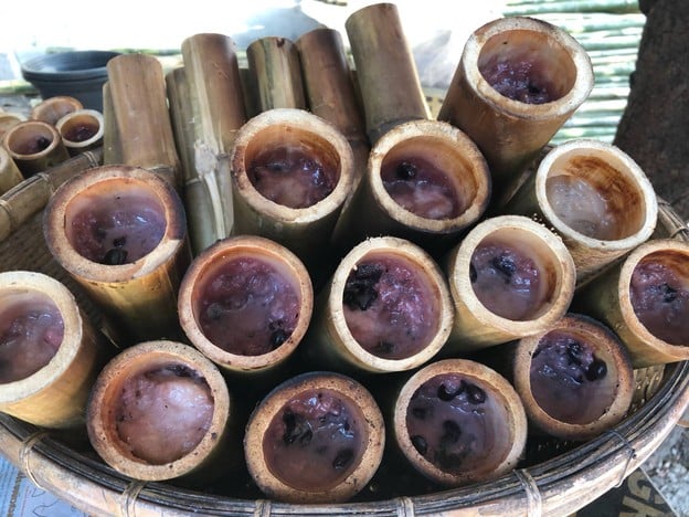 เมนูของร้าน ข้าวหลามแม่ไข่ คงศักดิ์ ไม่มีสาขา