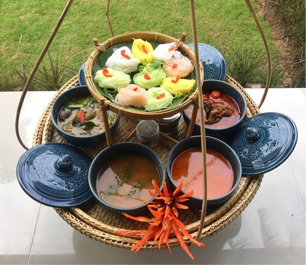 ร้านขนมจีน เส้นสี เขาค้อ