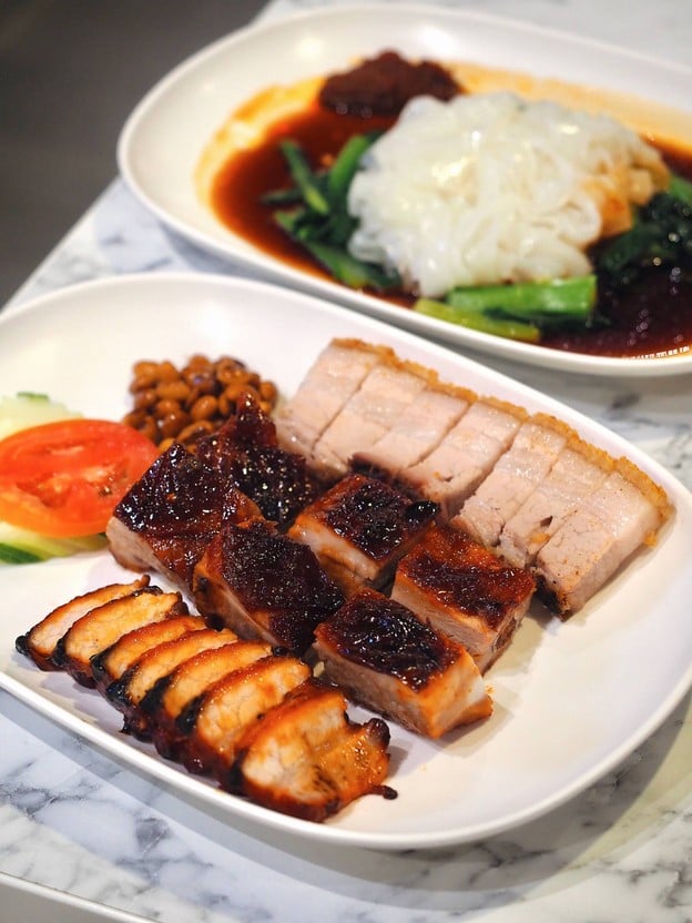 เมนูของร้าน Hawker Chan เทอร์มินัล 21 อโศก