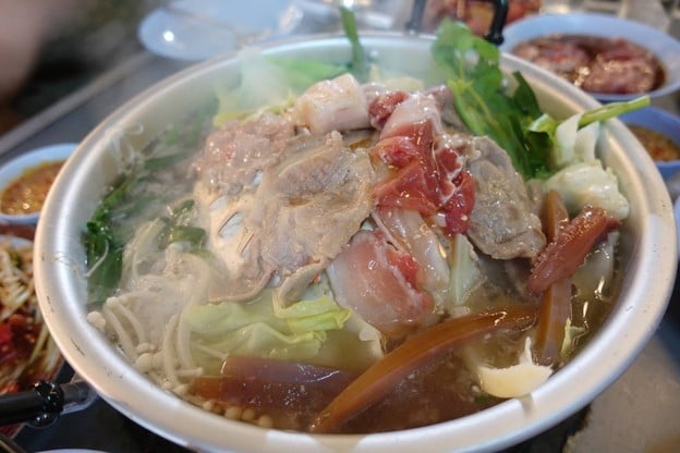 โต้งเต้ยเนื้อย่างเกาหลี