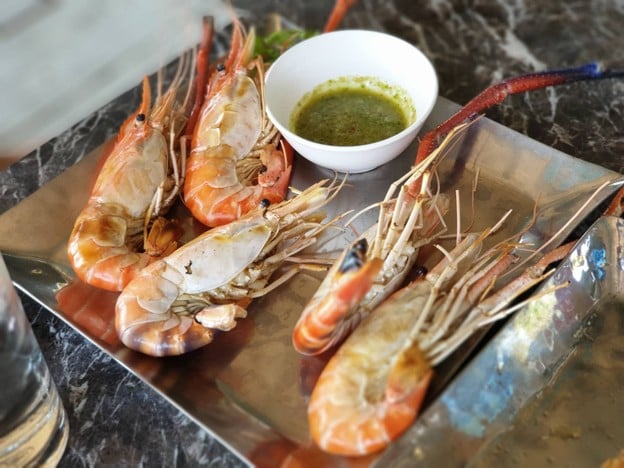 เมนูของร้าน สายลมบางปู