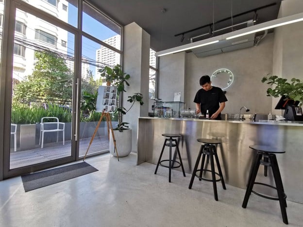 บรรยากาศ PRESSED CAFE พระราม 9