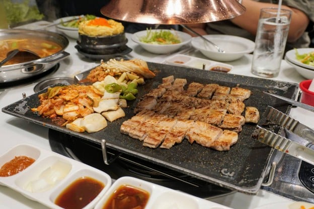 เมนูของร้าน Palsaik korean bbq สยามเซ็นเตอร์ สยามเซ็นเตอร์