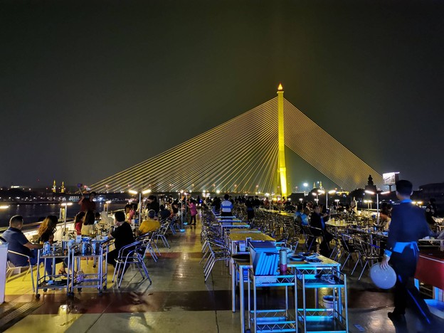 บรรยากาศ ริเวอร์ไซด์ กรุงเทพฯ