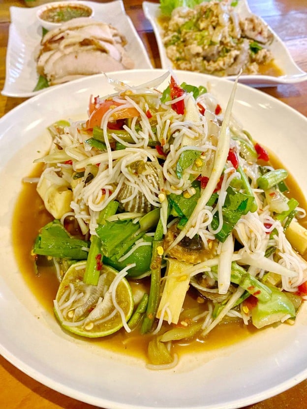 เมนูของร้าน ตำลาว คูขวาง