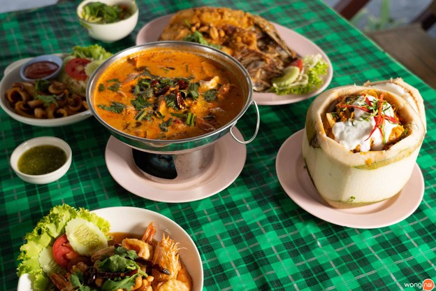 เมนูของร้าน ร้านบ้านพิมพ์