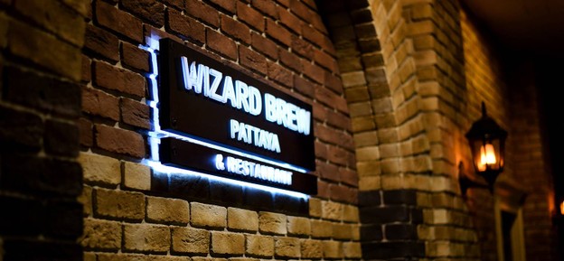 หน้าร้าน Wizard Brewery Pattaya
