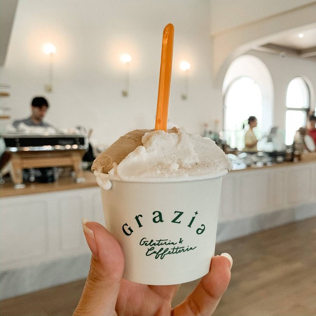 เมนูของร้าน Grazia Gelato and Coffee