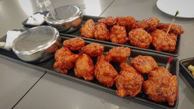 เมนูของร้าน Bonchon Korean Fried Chicken (บอนชอนไก่ทอดเกาหลี) เซ็นทรัลนครราชสีมา