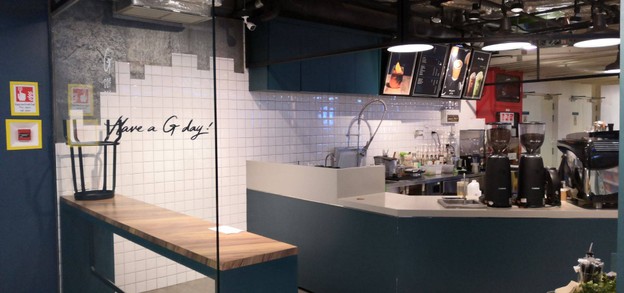 บรรยากาศ G Coffee Metro Mall MRT พระราม 9