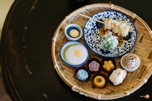 เมนูของร้าน ขนมไทยเสน่ห์ คาเฟ่ต์ (Sane Cafe and Workshop) อิสรภาพ