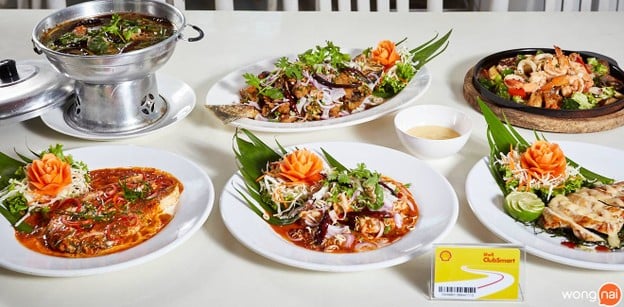 เมนูของร้าน ชมทะเล คาซาลูน่า