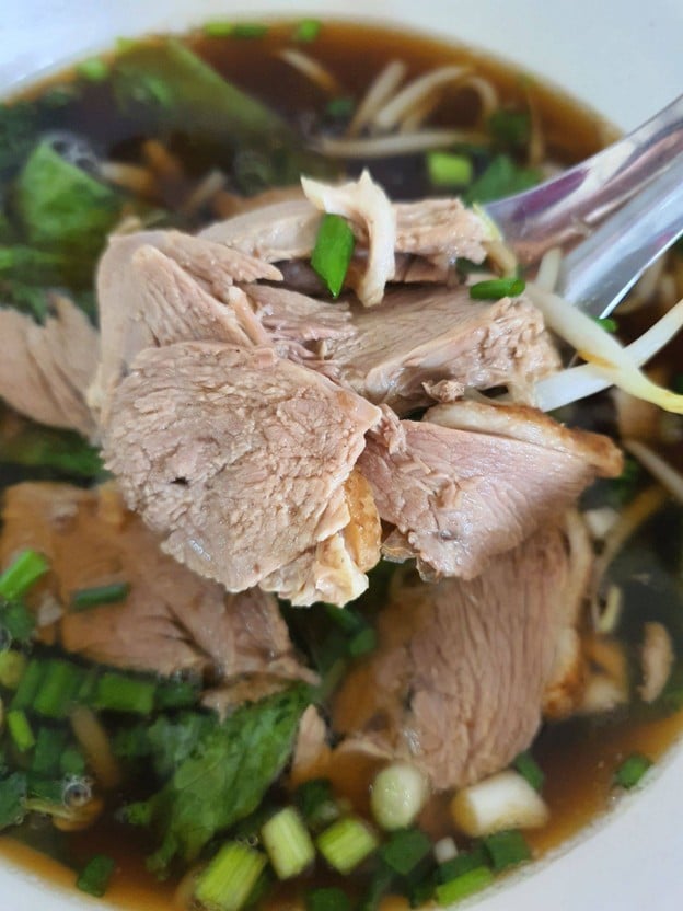 เมนูของร้าน ก๋วยเตี๋ยวเป็ด สูตรแต้จิ๋ว