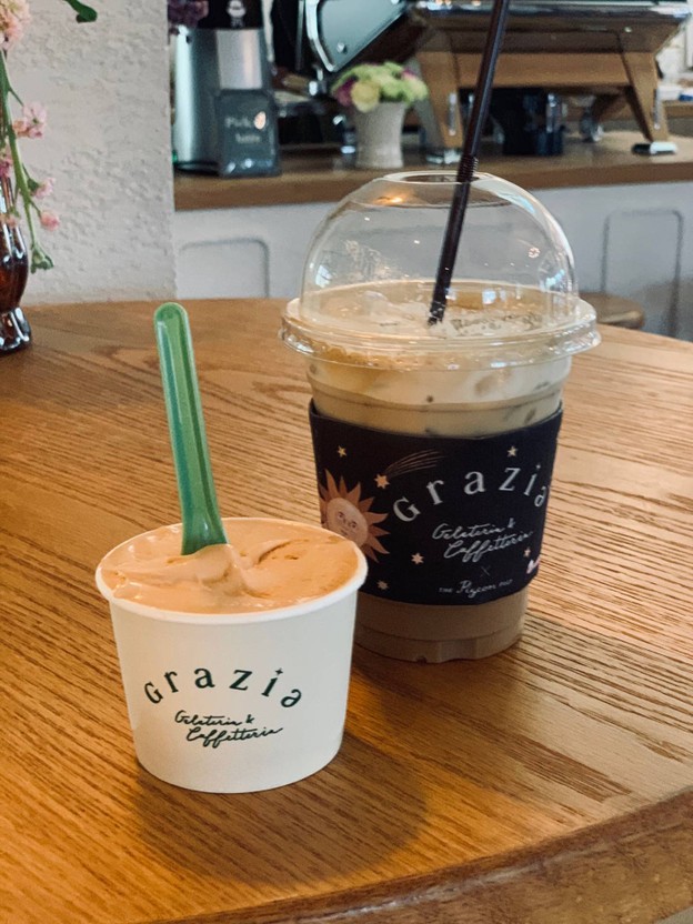 เมนูของร้าน Grazia Gelato and Coffee