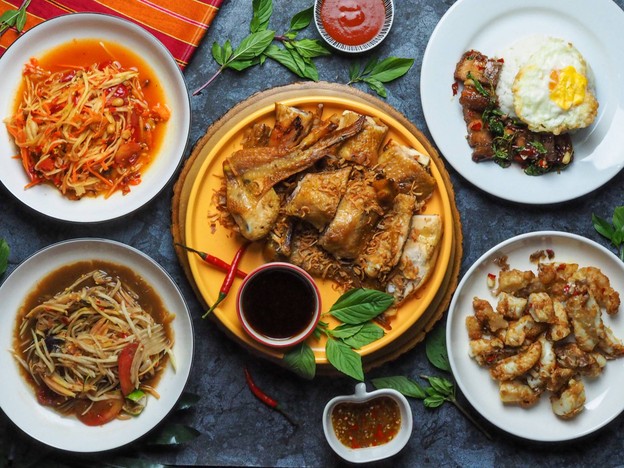 พาสาน ไก่ย่างเตาถ่าน