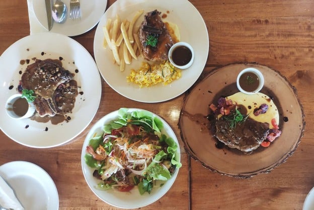 เมนูของร้าน Andalay Beach Bar & Cafe